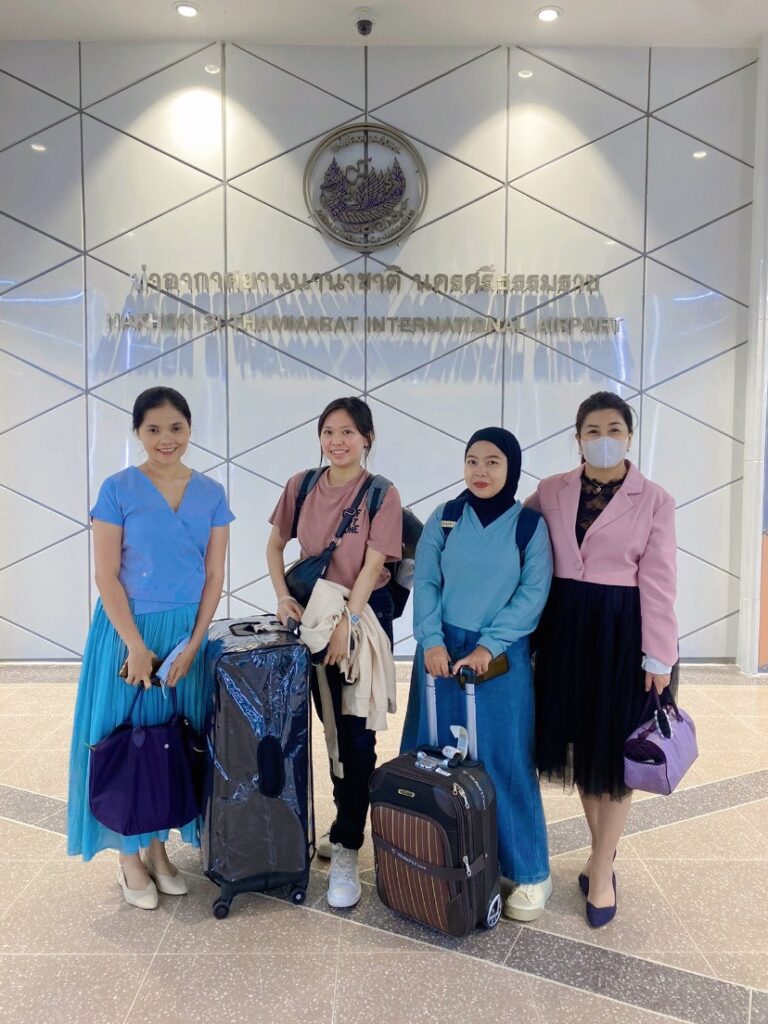 นักศึกษาแลกเปลี่ยนจาก UNTAG Surabaya อินโดนีเซีย