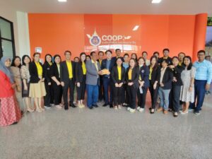 สหกิจศึกษาให้การต้อนรับมรภ.สุราษฎร์ธานี