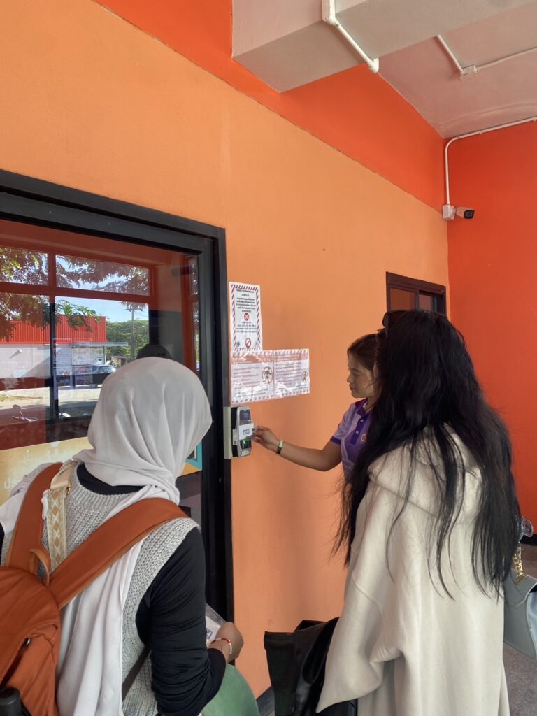 ต้อนรับนักศึกษา Outbound