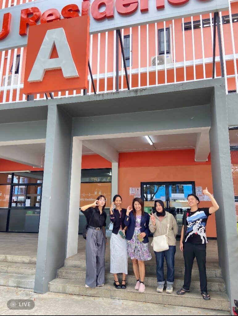 ต้อนรับนักศึกษา Outbound