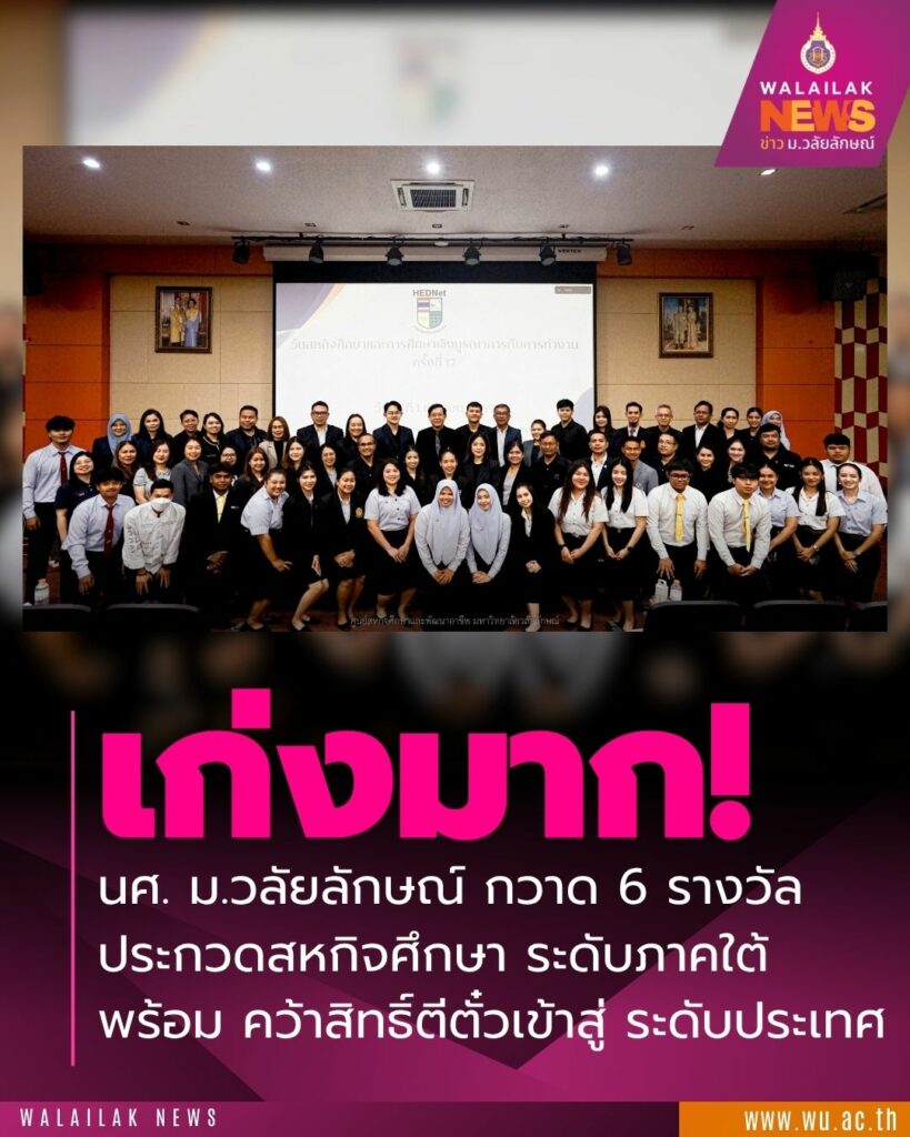 ประกวดผลงาน CWIE ดีเด่น